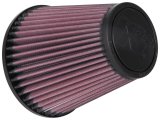K&N Filter Universal Rubber Filter 3 1/2 inch 10 Degree Flange 5 3/4 inch OD 6 inch Height thumbnail 1