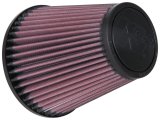 K&N Filter Universal Rubber Filter 3 1/2 inch 10 Degree Flange 5 3/4 inch OD 6 inch Height thumbnail 2