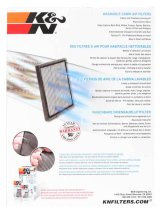 K&N Replacement Cabin Air Filter thumbnail 7