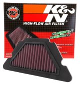 K&N 09 Yamaha FZ6R/XJ6 Replacement Air Filter thumbnail 5