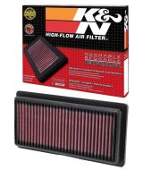 K&N Replacement Panel Air Filter 12-14 Nissan Versa 1.6L 1.031in H x 9.125in OS L x 4in OS W thumbnail 8