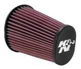K&N Univrsl Rubber Oval Tprd Filter 2.438in F ID/3.75in B-OW/4.5in B-OL/2.5in T-OW/3.5in T-OL/6in H thumbnail 2