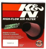 K&N Universal Round Tapered Carbon Fiber Air Filter 6in Flg ID Centered/7.5in B OD/4.5in T OD/4in H thumbnail 8