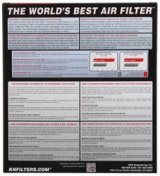 K&N Replacement Unique Panel Air Filter for 10-13 Honda VFR1200/F 1235/1237 thumbnail 7