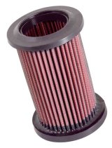 K&N Replacement Round Air Filter - Open Top - 06-14 Ducati 3.5in OD / 2in ID / 5.5in H thumbnail 1