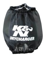 K&N Round Tapered Air Filter Wrap for 06-09 Suzuki LTR450 Quadracer 450 - Black thumbnail 1