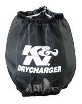 K&N Round Tapered Air Filter Wrap for 06-09 Suzuki LTR450 Quadracer 450 - Black thumbnail 2