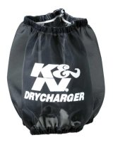 K&N Round Tapered Air Filter Wrap for 06-09 Suzuki LTR450 Quadracer 450 - Black thumbnail 3