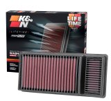 K&N Replacement Panel Air Filter for 11-15 Ford F-250/F-350/F-450/F-550 Super Duty 6.7L V8 Diesel thumbnail 9
