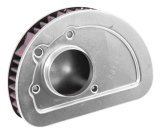 K&N Replacement Unique Air Filter 6.625in L x 4.75in W x 1.625in H with 1 Flange for Harley-Davidson thumbnail 5