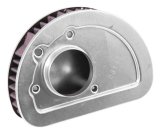 K&N Replacement Unique Air Filter 6.625in L x 4.75in W x 1.625in H with 1 Flange for Harley-Davidson thumbnail 9