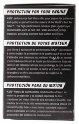 K&N Cellulose Media Fuel Filter 2.125in OD x 4.281in L thumbnail 7