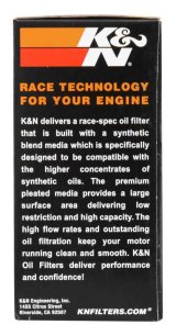 K&N 1.625in OD x 2.719in H Oil Filter thumbnail 9