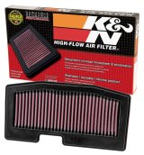 K&N 2013 Triumph Street Triple 675 Replacement Air Filter thumbnail 7