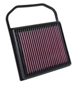 K&N Replacement Air Filter for 15-16 Mercedes Benz C400 3.0L / E320 / GL450 / ML400 (2 Required) thumbnail 1