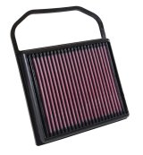 K&N Replacement Air Filter for 15-16 Mercedes Benz C400 3.0L / E320 / GL450 / ML400 (2 Required) thumbnail 2
