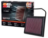 K&N Replacement Air Filter for 15-16 Mercedes Benz C400 3.0L / E320 / GL450 / ML400 (2 Required) thumbnail 6