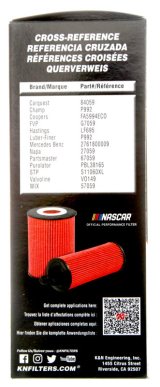 K&N 2020 Mercedes-Benz C43 AMG Oil Filter thumbnail 2