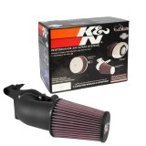 K&N FIPK H/D Touring Models 2017-2018 BLACK Performance Air Intake System thumbnail 2