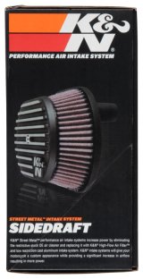 K&N Street Metal Intake System Side Draft Dyna/Softail Silver Intake System-Harley-Davidson thumbnail 5