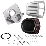 K&N Street Metal Intake System - Shaker Touring 2017 Silver Intake System-Harley-Davidson thumbnail 2