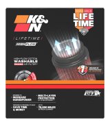 K&N Universal Rubber Filter 3.25 inch FLG / 5.75 inch Bottom / 3.5 inch Top / 6.6875 inch Height thumbnail 6