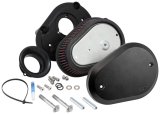 K&N 00-16 Harley-Davidson Street Metal Intake System Flare Black thumbnail 6