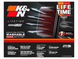 K&N 18-23 Lexus LC500 V8-5.0L Replacement Air Filter thumbnail 5