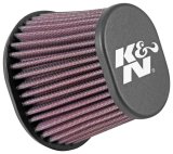 K&N Universal Clamp-On Air Filter (2-7/16in FLG - 4-1/2x3-3/4in B - 3x2in T - 4in H) thumbnail 1