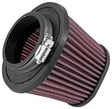 K&N Universal Clamp-On Air Filter (2-7/16in FLG - 4-1/2x3-3/4in B - 3x2in T - 4in H) thumbnail 2