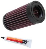 K&N 00-09 Kawasaki KAF620 High-Flow Original Lifetime Engine Air Filter thumbnail 2