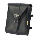 Willie & Max Universal Fit Mini Sissy Bar Bag (6 in L x 8 in W x 3 in H) - Black thumbnail 1