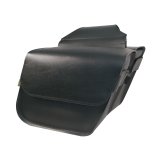 Willie & Max Universal Raptor Compact Slant Saddlebags (12 in L x 9.5 in W x 5.5 H) - Black thumbnail 1