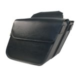 Willie & Max Universal Raptor Large Slant Saddlebags (16 in L x 11 W x 6.5 in H) - Black thumbnail 1