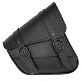 Willie & Max HD Sportsters,Custom Hard Tails Black Jack Swingarm Bag Dual Shock w/Blk Buckle - Black thumbnail 1