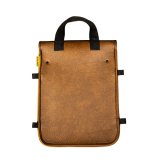Willie & Max Universal Brass Monkey Sissy Bar Bag (8 in L x 10 in W x 4.5 in H) - Warm Brown thumbnail 2