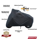 Dowco Kawasaki Z125,Honda Grom, Honda Monkey WeatherAll Plus Motorcycle Cover - Black thumbnail 2