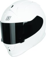 Speed Helmet and Strength SS900 Solid Speed Helmet Matte White - Medium thumbnail 2