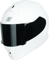 Speed Helmet and Strength SS900 Solid Speed Helmet Matte White - Medium thumbnail 3