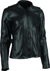 Speed and Strength Throttle Body Leather Jacket Black Womens - Large thumbnail 4