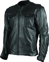 Speed and Strength Band of Brothers Leather Jacket Black - Medium thumbnail 2