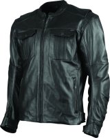 Speed and Strength Band of Brothers Leather Jacket Black - Small thumbnail 1