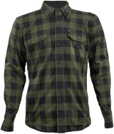 Speed and Strength True Grit Armored Motoshirt Olive/Black - 2XL thumbnail 1