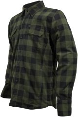 Speed and Strength True Grit Armored Motoshirt Olive/Black - 2XL thumbnail 5