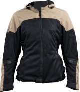 Speed and Strength Starstruck Mesh Jacket Trench Tan/Black Womens - Large thumbnail 1