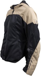 Speed and Strength Starstruck Mesh Jacket Trench Tan/Black Womens - Large thumbnail 4