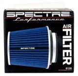 Spectre Adjustable Conical Air Filter 5-1/2in. Tall (Fits 3in. / 3-1/2in. / 4in. Tubes) - Blue thumbnail 9