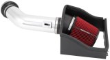 Spectre 11-14 Ford F150 SVT Raptor V8-6.2L F/I Air Intake Kit - Polished w/Red Filter thumbnail 2
