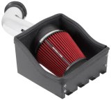 Spectre 11-14 Ford F150 SVT Raptor V8-6.2L F/I Air Intake Kit - Polished w/Red Filter thumbnail 3