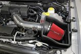 Spectre 11-14 Ford F150 SVT Raptor V8-6.2L F/I Air Intake Kit - Polished w/Red Filter thumbnail 8